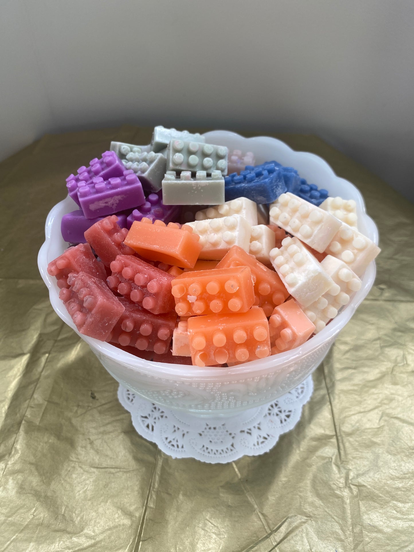 "Lego" brick wax melts (8 pieces)